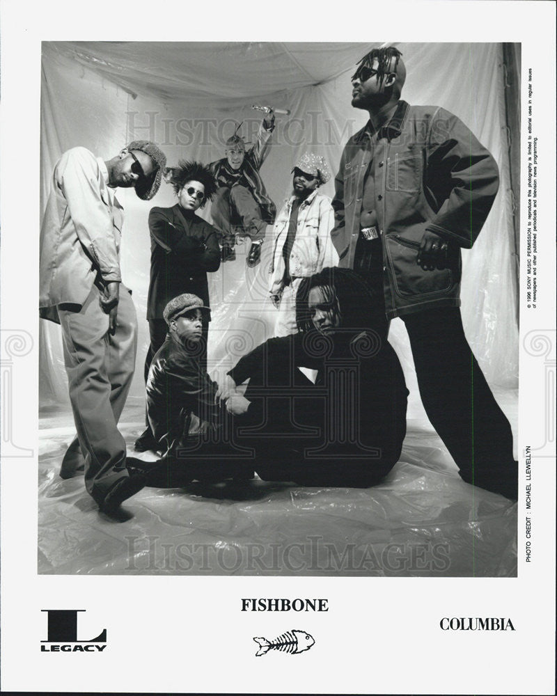 1996 Press Photo Columbia Presents Fishbone - Historic Images