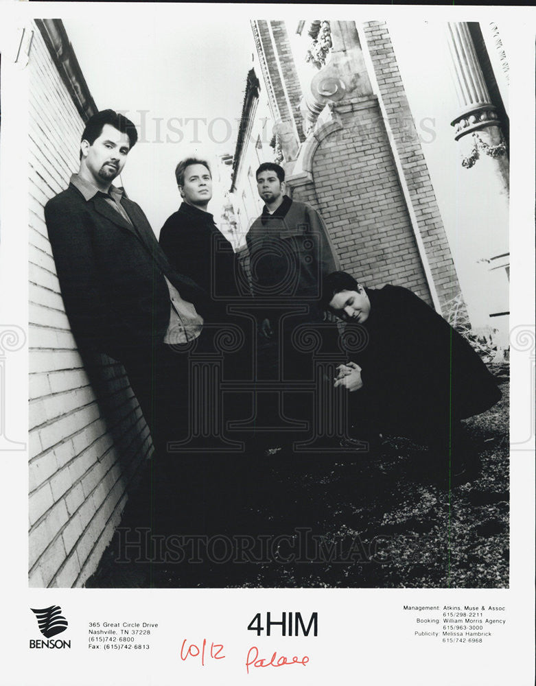 Press Photo &quot;4HIM&quot;, the band - Historic Images