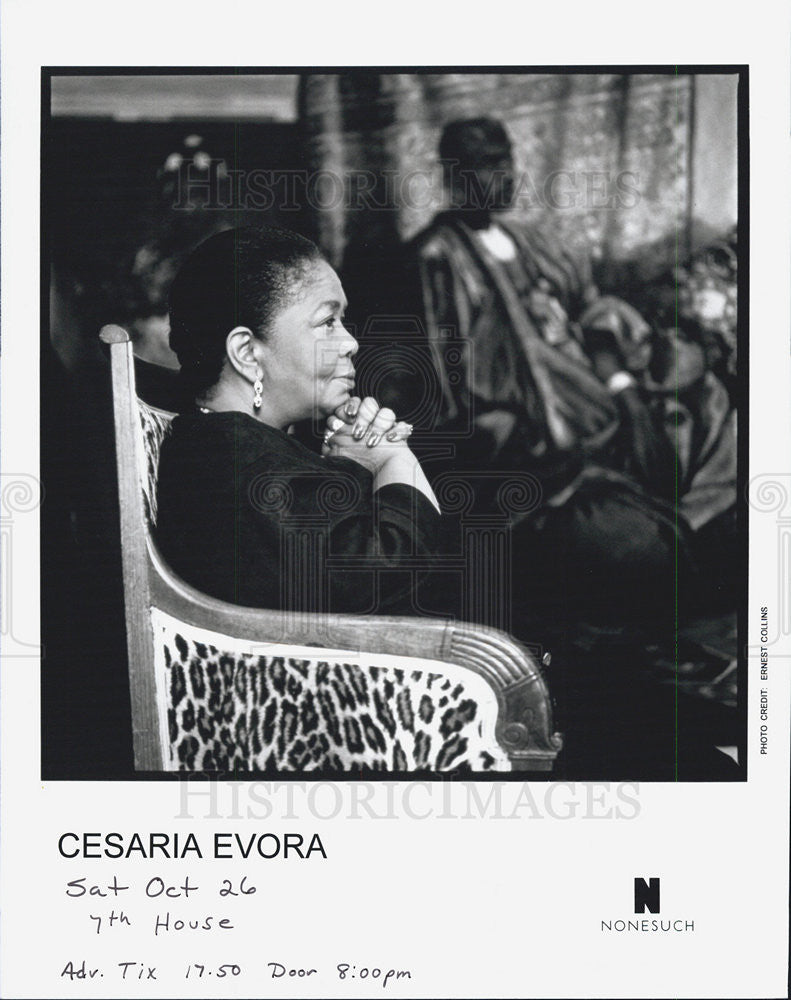 Press Photo Cesaria Evora - Historic Images