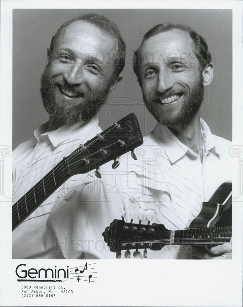 Press Photo Band Gemini - Historic Images