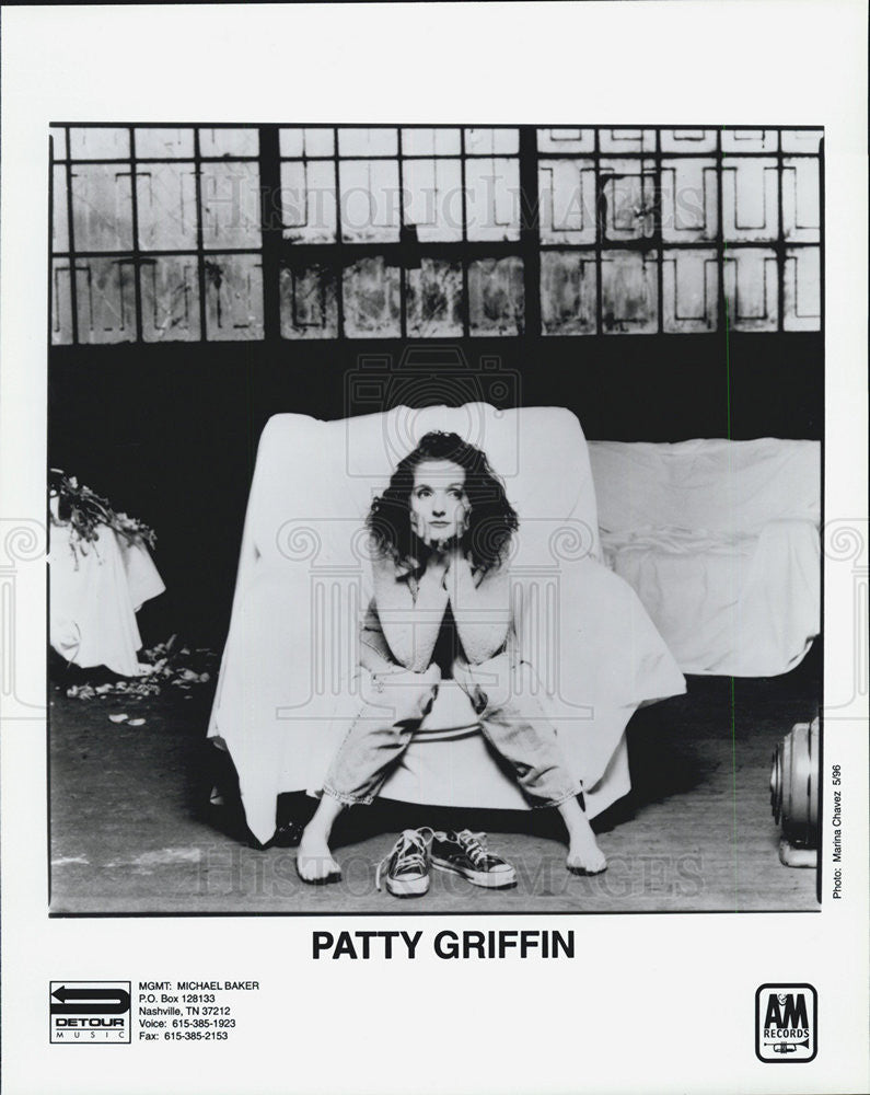 1996 Press Photo AM Records Present Patty Griffin - Historic Images