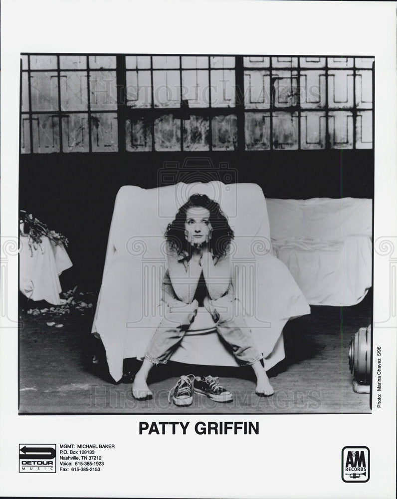 1996 Press Photo AM Records Present Patty Griffin - Historic Images