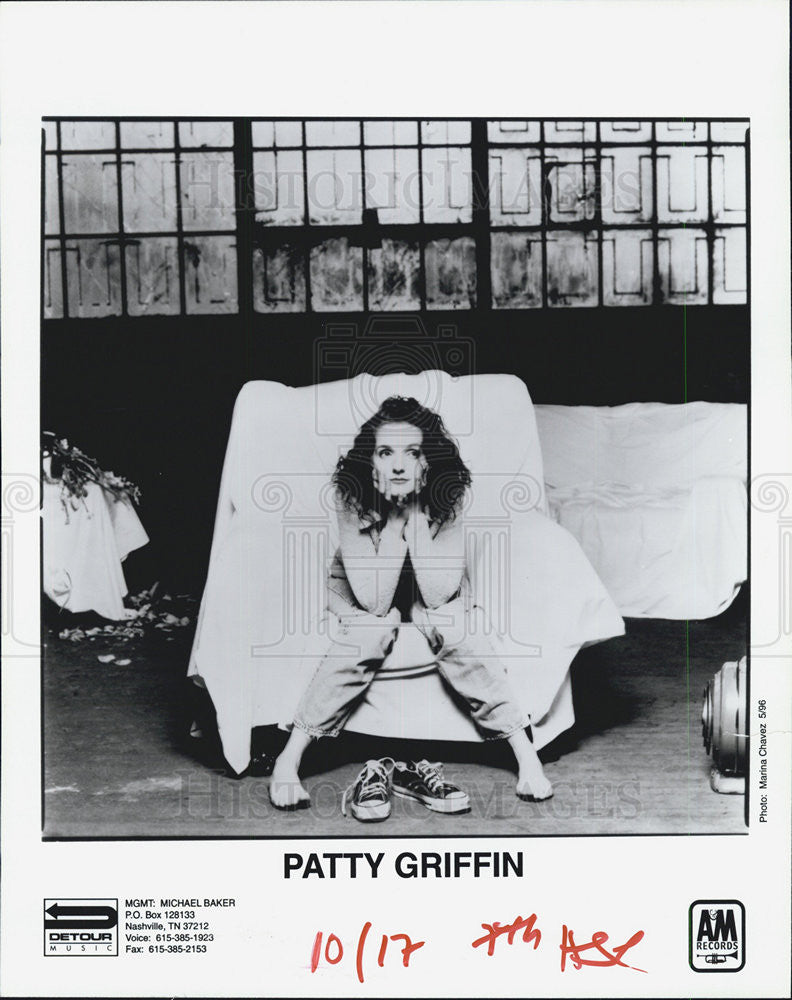 1996 Press Photo Am Records Present Patty Griffin - Historic Images