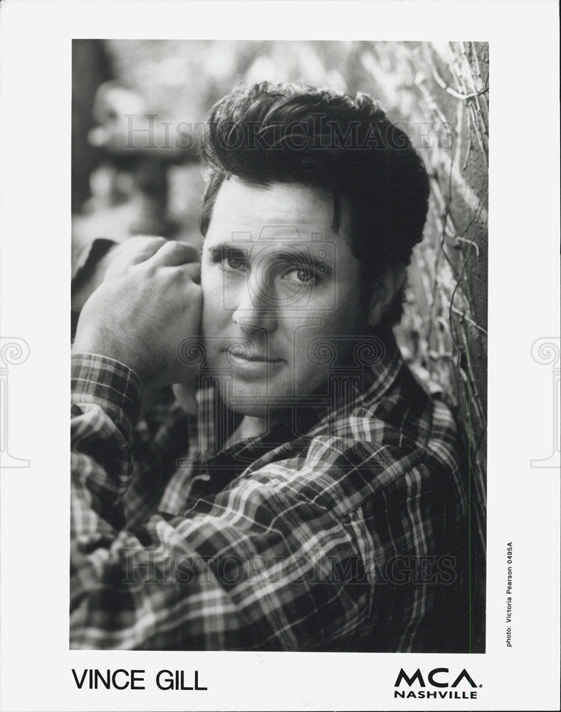 Press Photo Vince Gill American country singer-songwriter - Historic Images