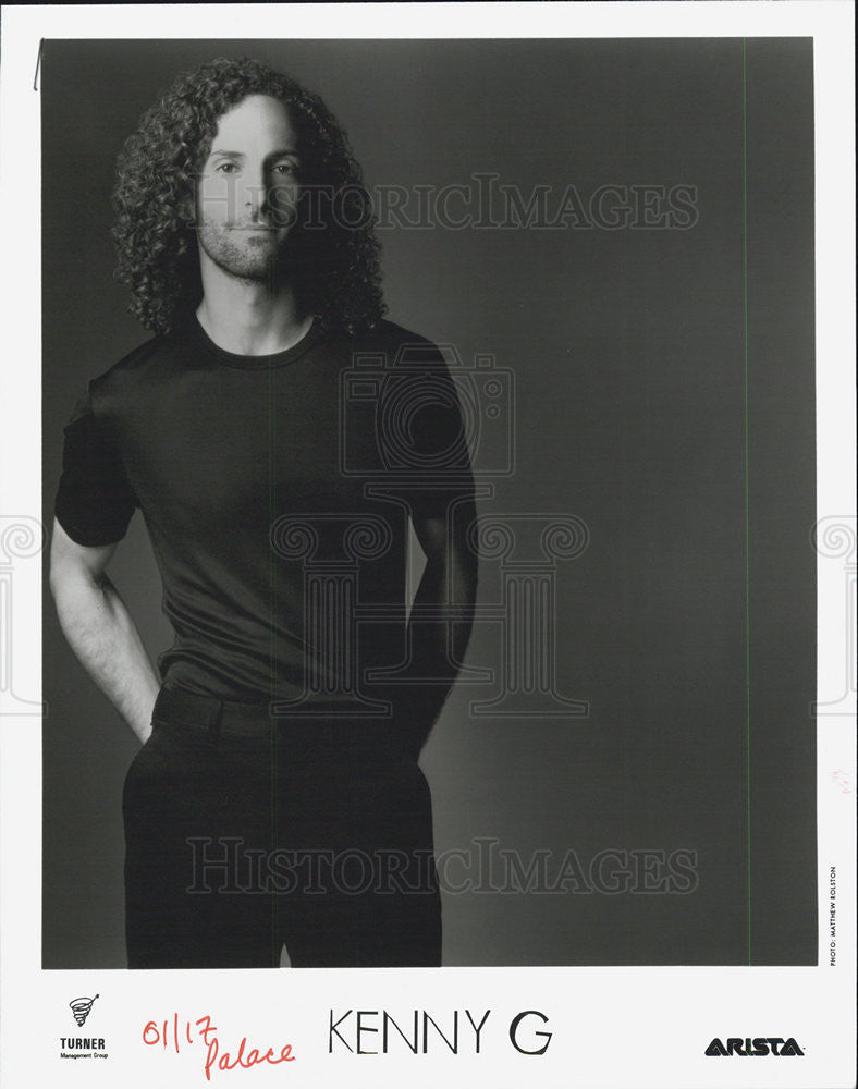 Press Photo Kenny G - Historic Images