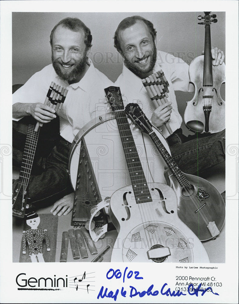 Press Photo Gemini Musicians - Historic Images