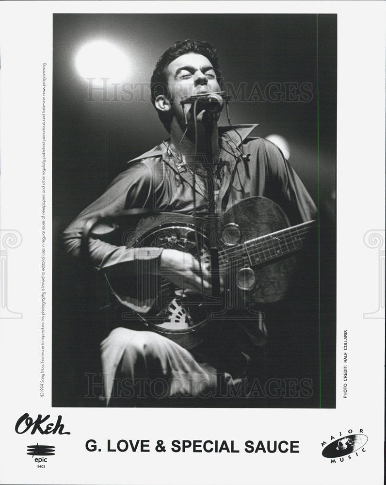 Press Photo G. Love and Special Sauce Hip Hop Band - Historic Images