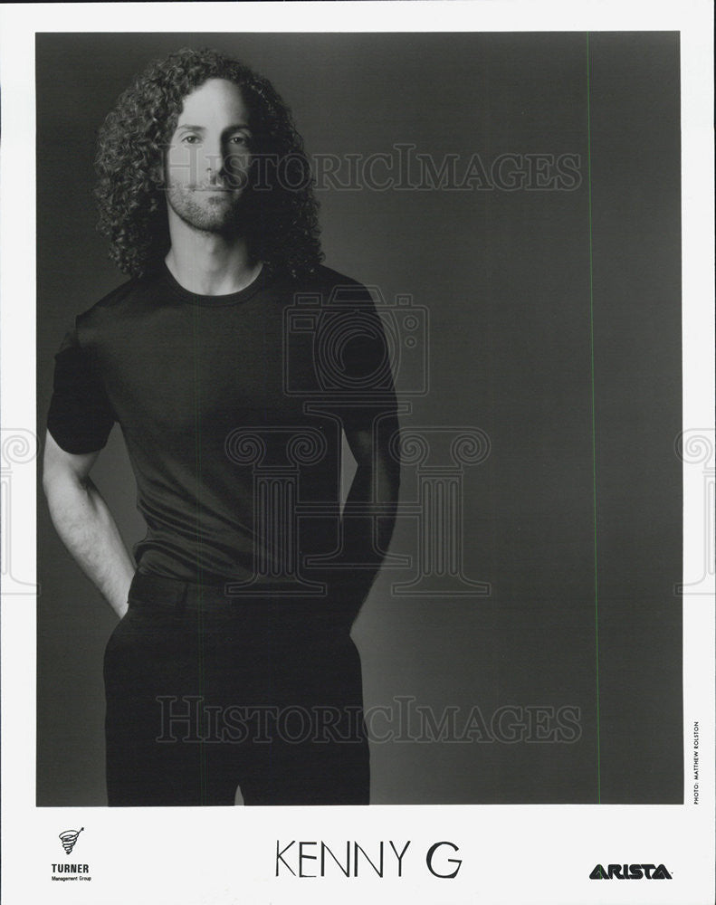 Press Photo Kenny G - Historic Images