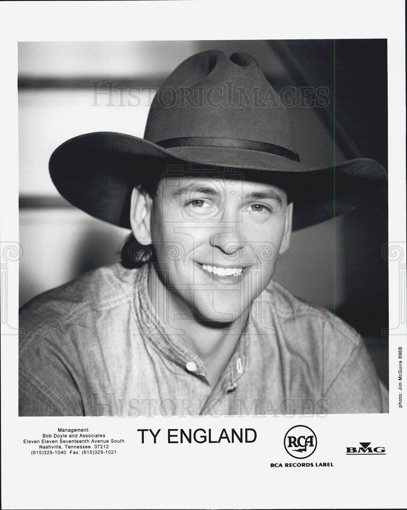 Press Photo Actor Ty England - Historic Images