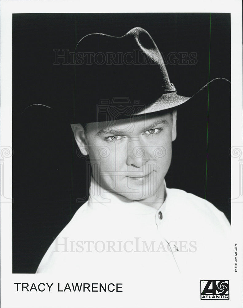 Press Photo Atlantic Records Country Artist Tracy Lawrence - Historic Images