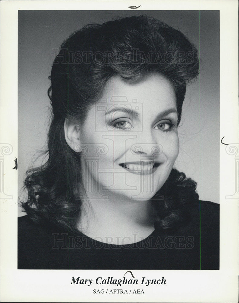 Press Photo Musician Mary Callaghan Lynch - Historic Images