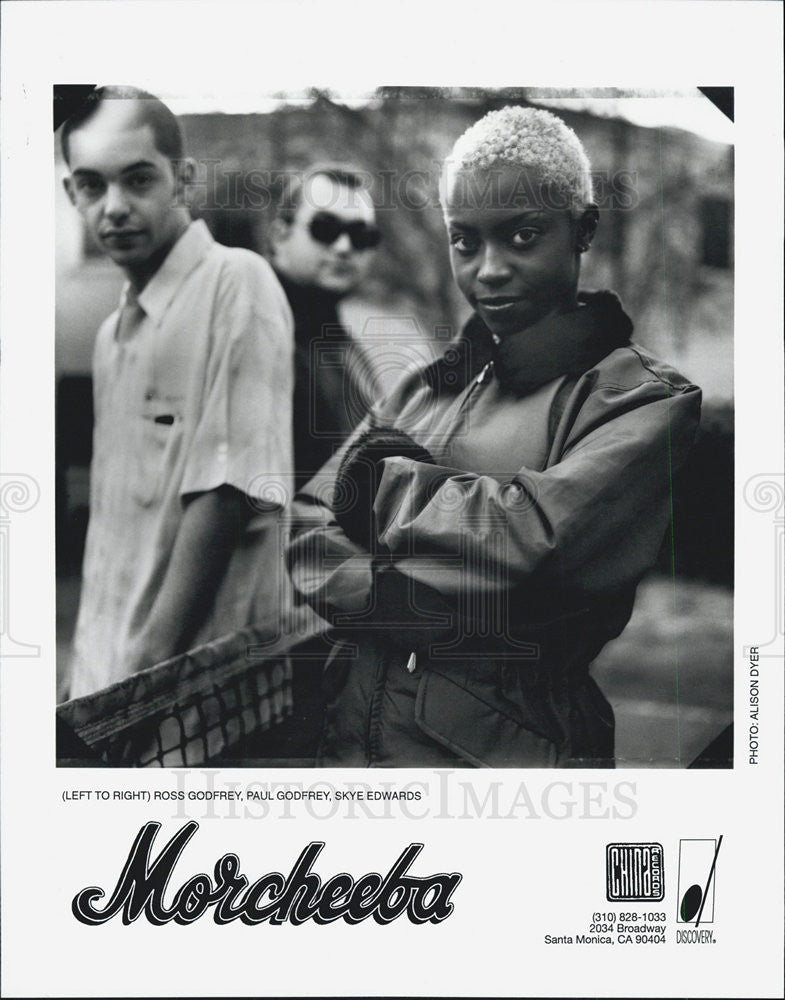 Press Photo Musicians Morcheeba - Historic Images