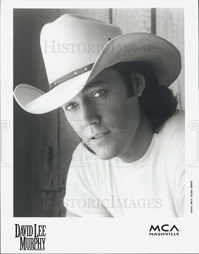 Press Photo David Lee Murphy country Music artist - Historic Images