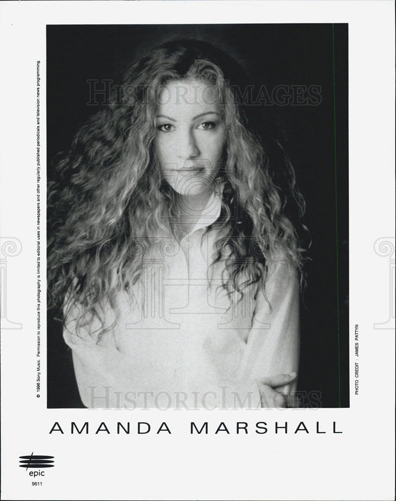 Press Photo Amanda Marshall - Historic Images