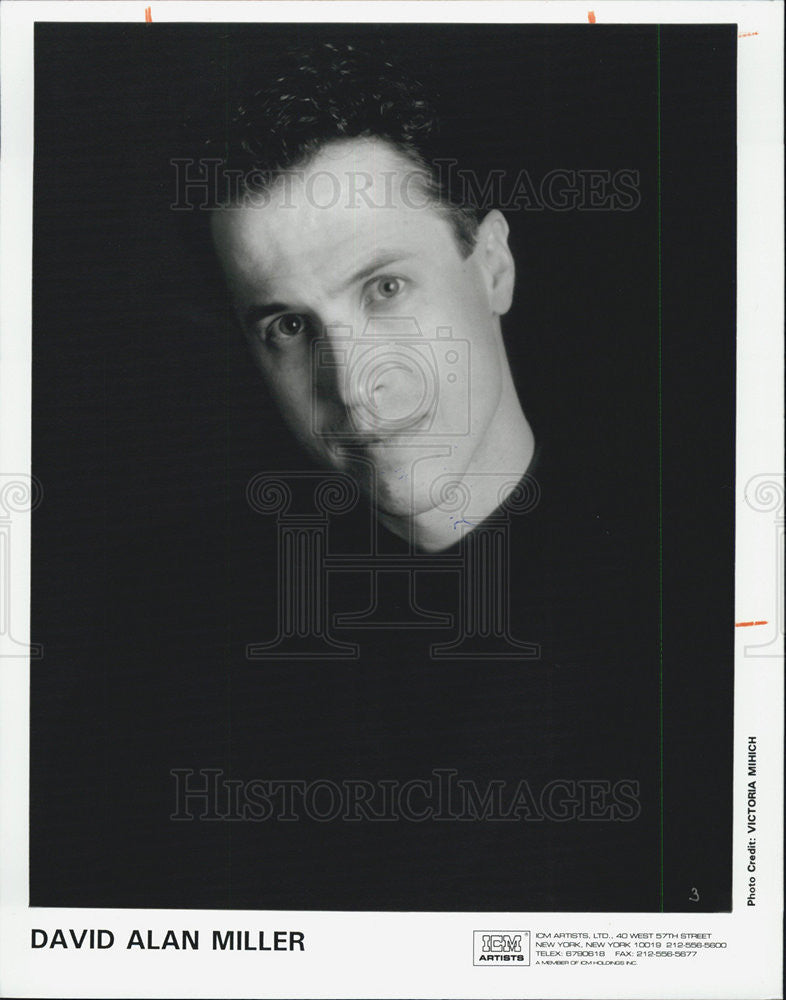 Press Photo Orchestra Conductor David Alan Miller - Historic Images