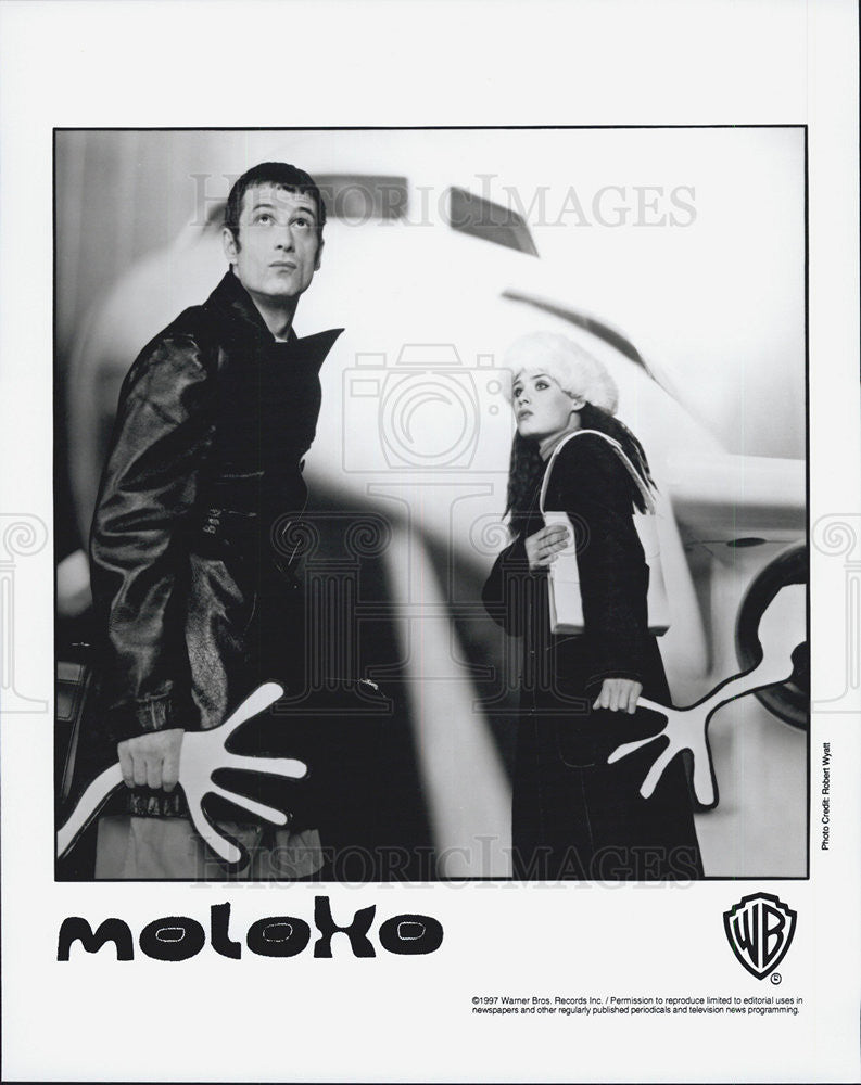 1997 Press Photo Moloko (Duo) - Historic Images