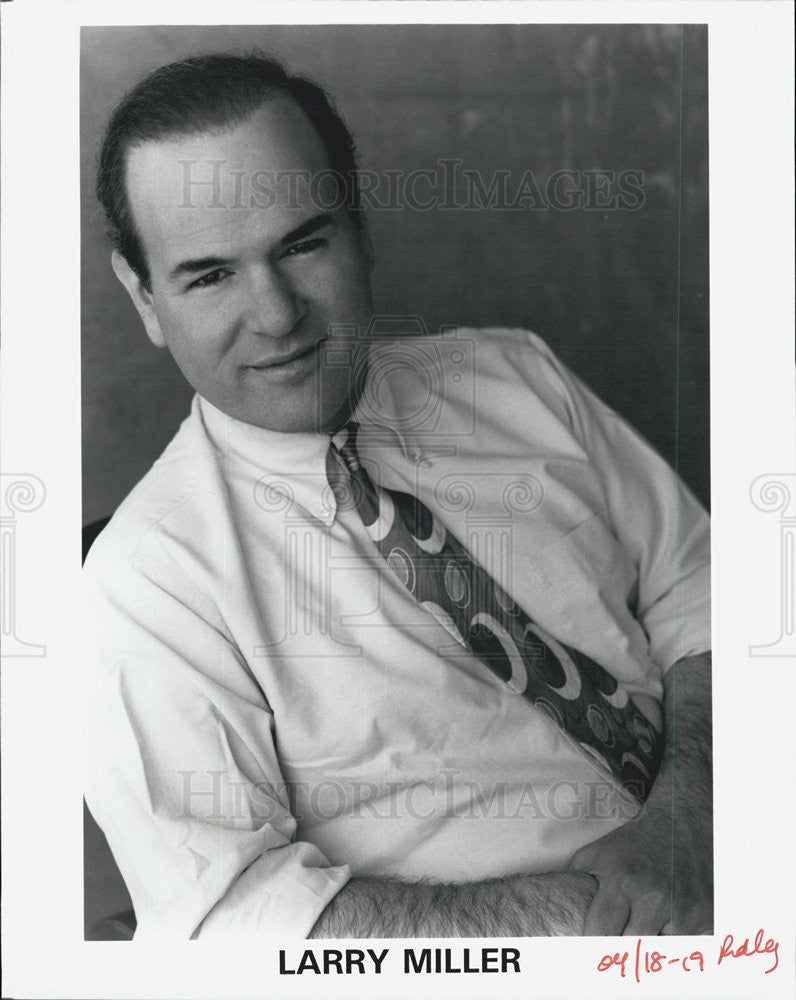 Press Photo Larry Miller - Historic Images