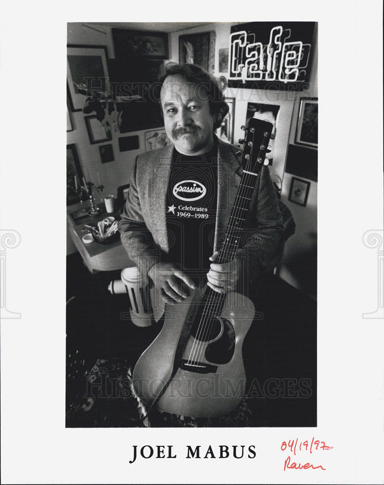 1992 Press Photo Guitarist Musician Joel Mabus - Historic Images