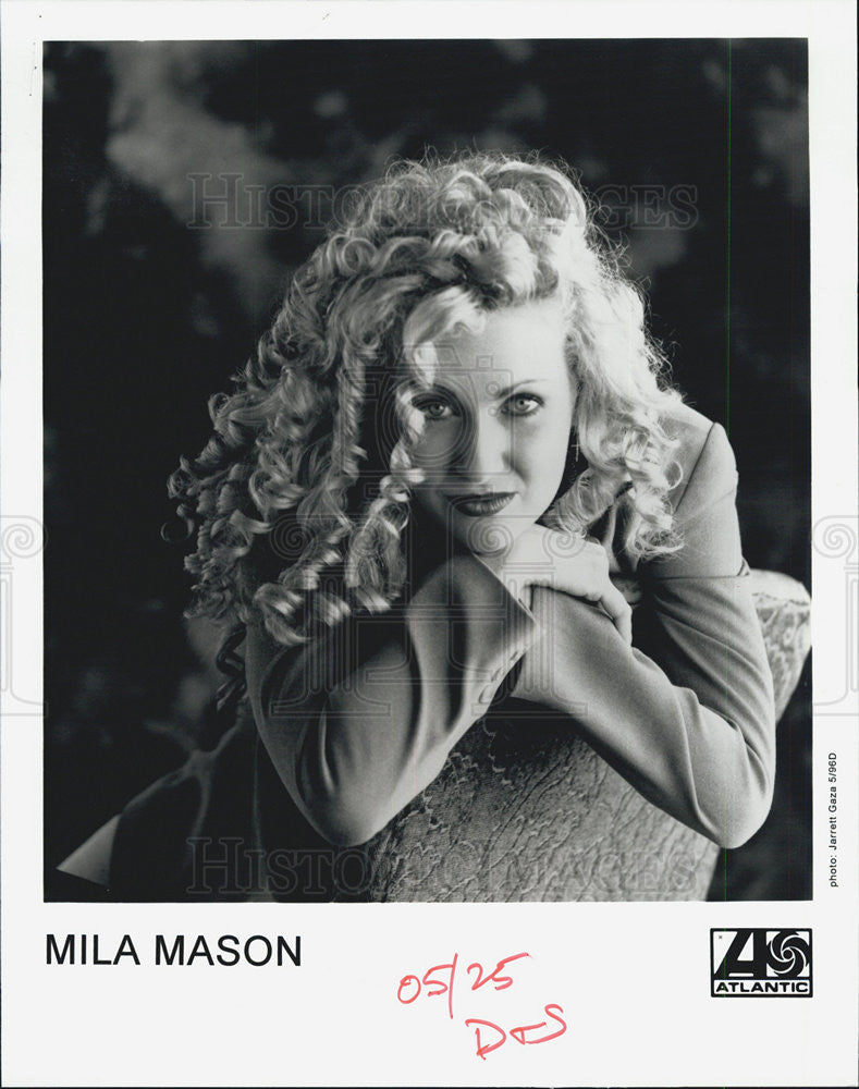 Press Photo American Country Singer Mila Mason - Historic Images