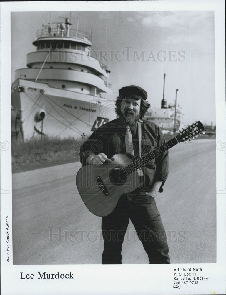 Press Photo Lee Murdock, American Folk Musician - Historic Images