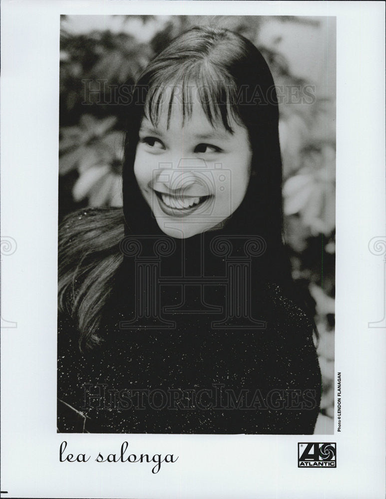 Press Photo Lea Salonga - Historic Images