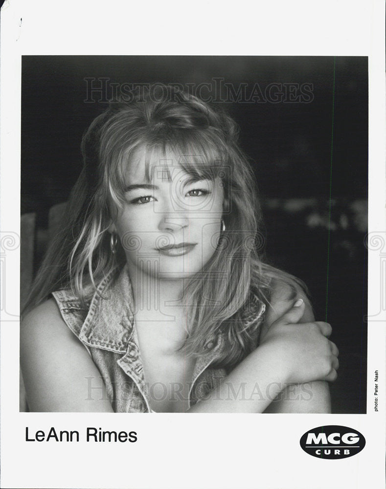 1996 Press Photo LeAnn Rimes - Historic Images