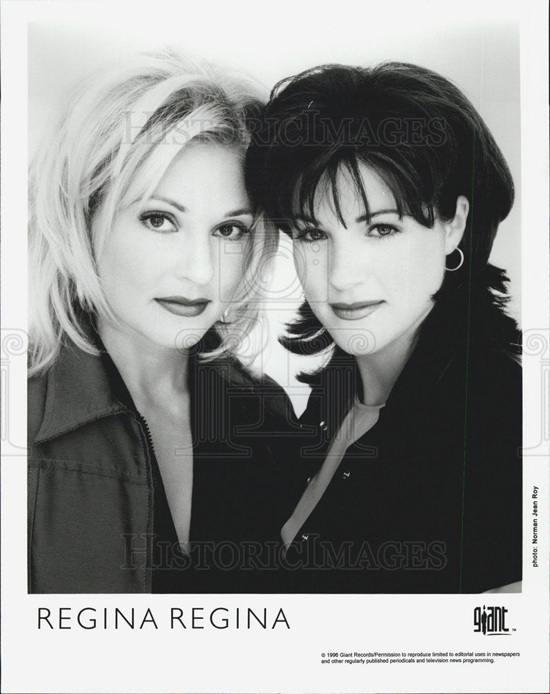 1996 Press Photo Regina Regina, Giant records. - Historic Images