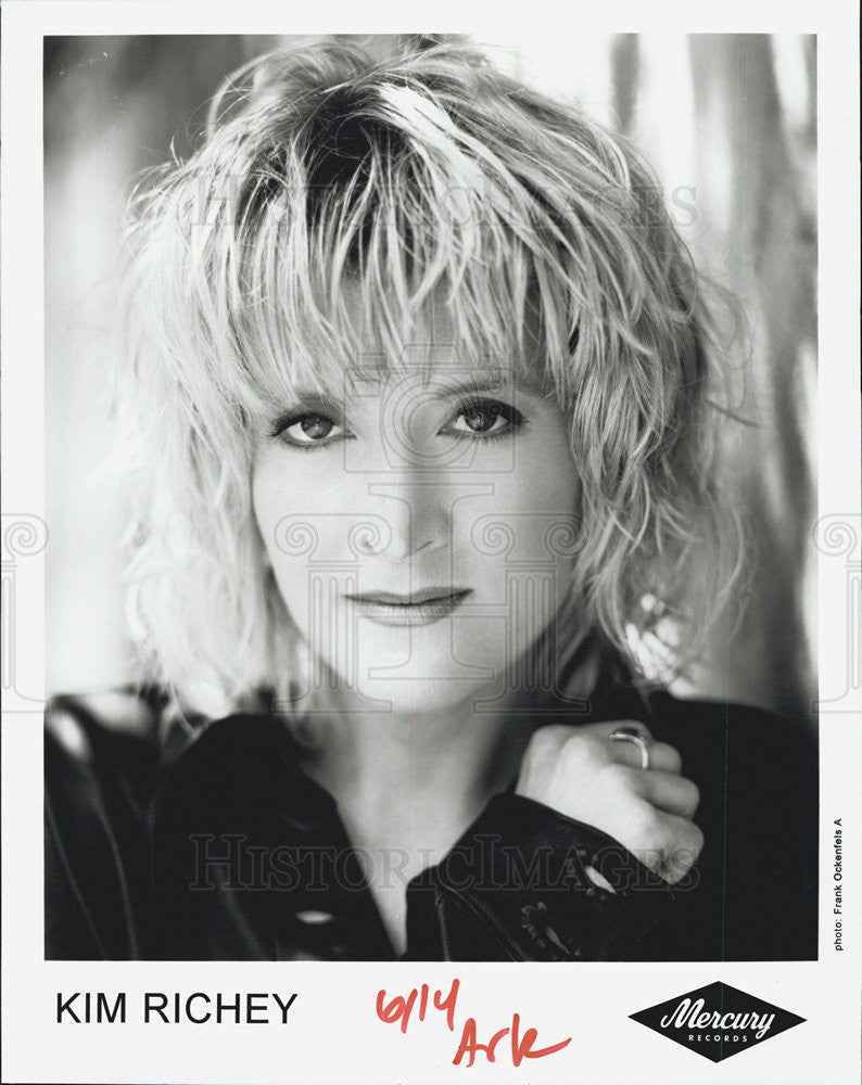 Press Photo Singer Kim Richey - Historic Images