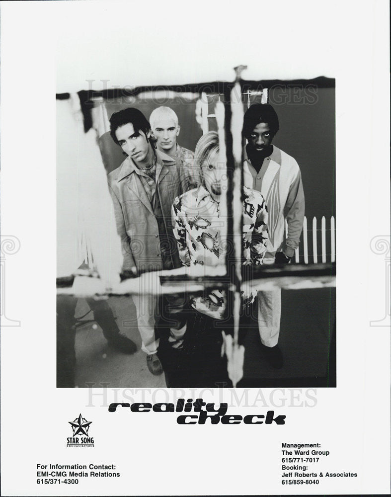 Press Photo Singing Group Reality Check - Historic Images