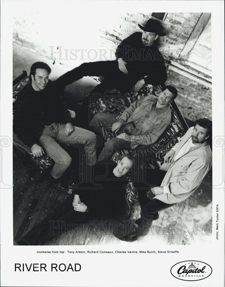 1997 Press Photo Members of River Road Band - Historic Images