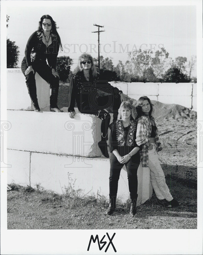 Press Photo MSX Band - Historic Images