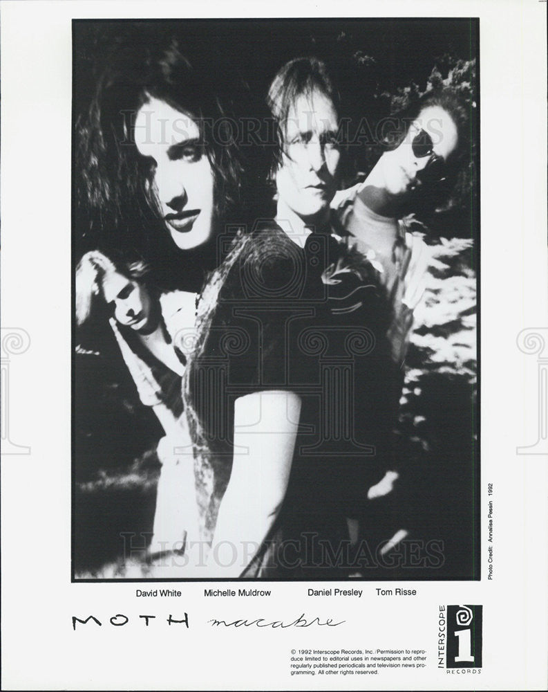 1992 Press Photo&quot; Moth Macabre&quot; Poster - Historic Images