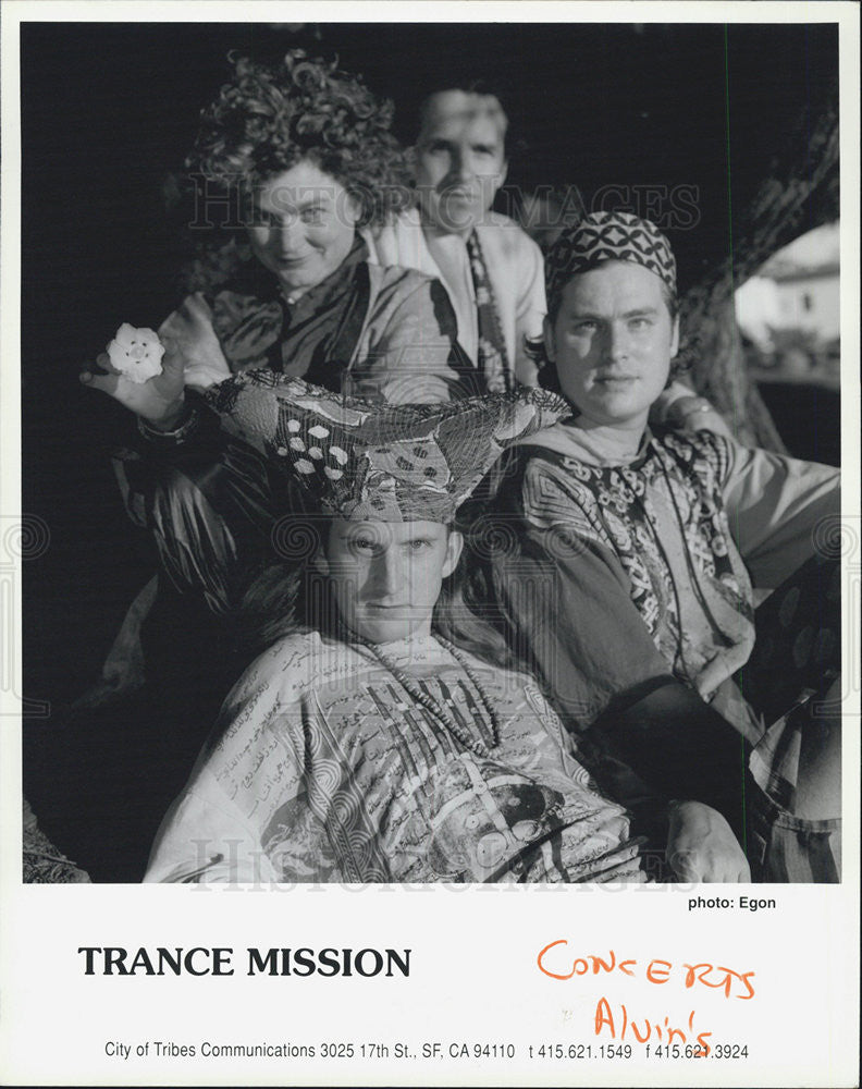 Press Photo Trance Mission  Concerts Alvi&#39;n&#39;s - Historic Images