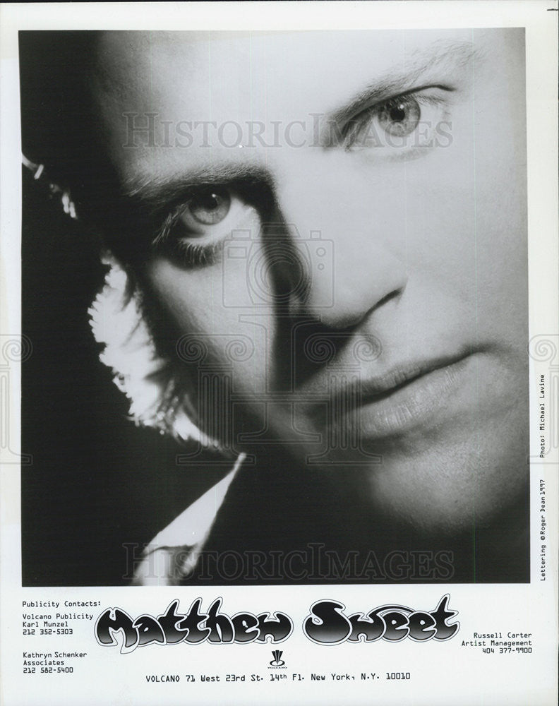 1997 Press Photo Matthew Sweet - Historic Images