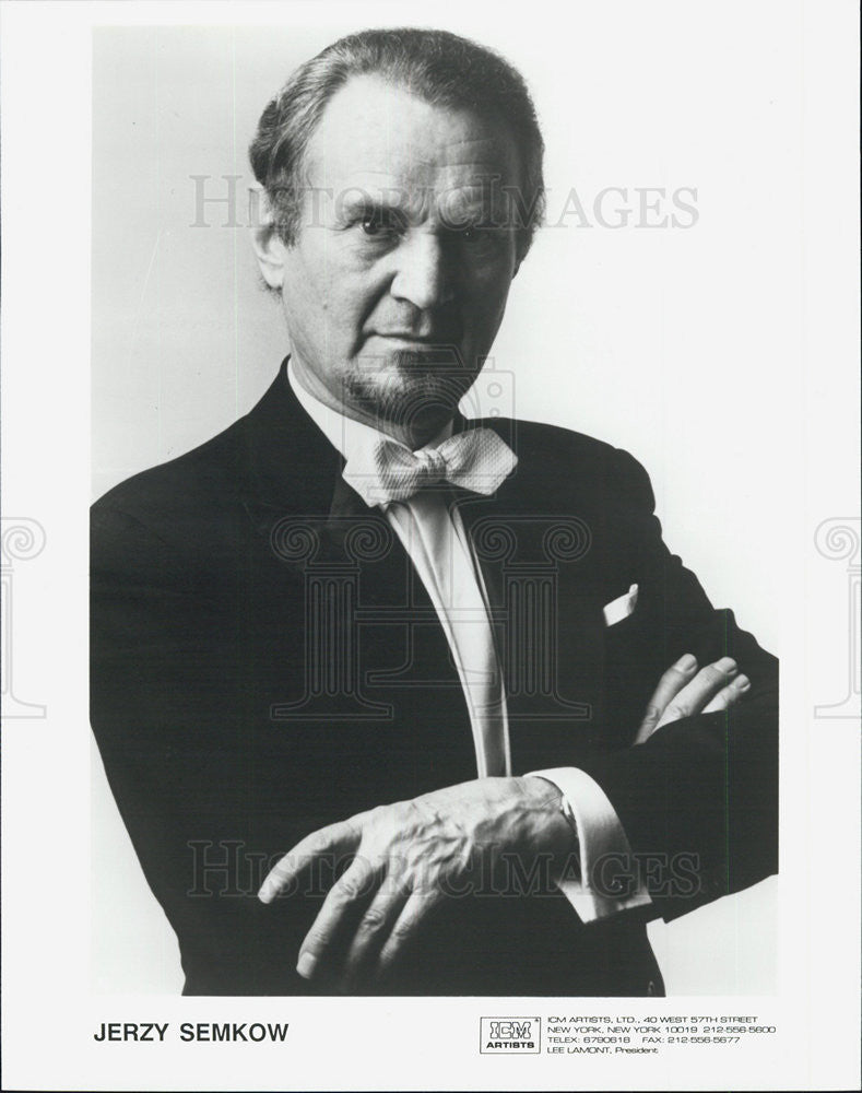 Press Photo Jerzy Semkow - Historic Images