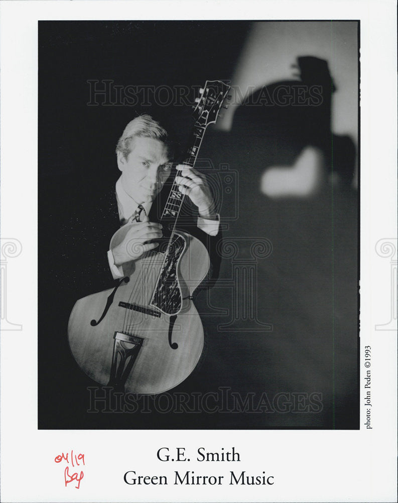 1993 Press Photo G. E.Smith, Green Mirror Music - Historic Images