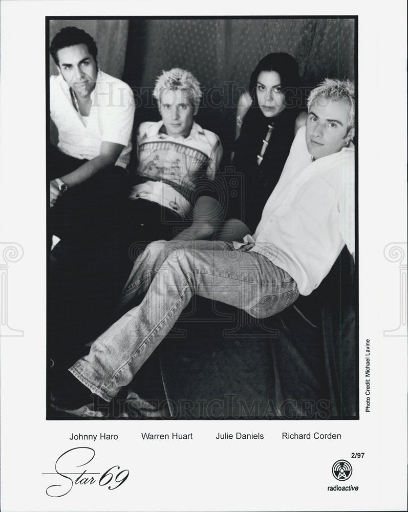 1997 Press Photo &quot;Star 69&quot; Poster - Historic Images