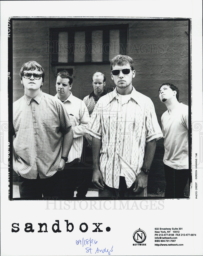 1996 Press Photo &quot;Sandbox&quot; Poster - Historic Images