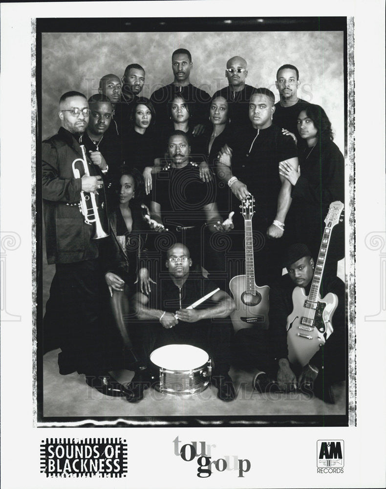 Press Photo Sounds Of Blackness Musical Group - Historic Images