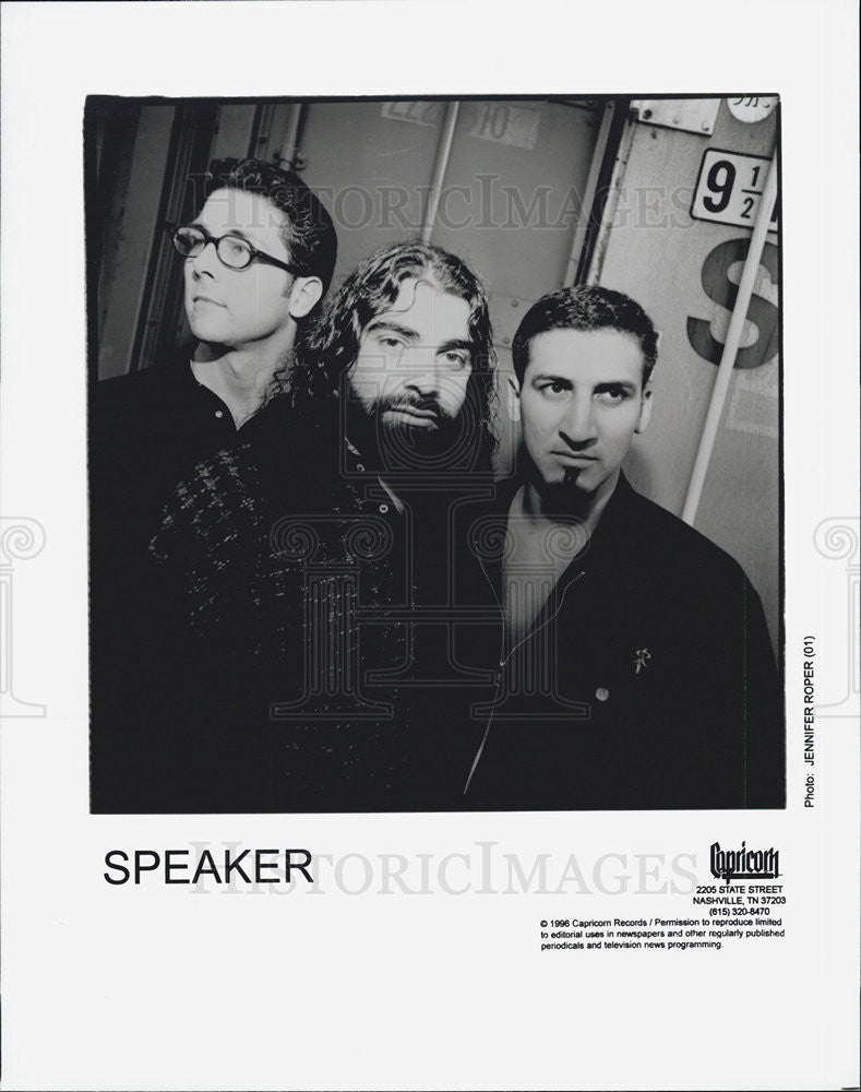 1996 Press Photo Speaker, Capricorn records - Historic Images