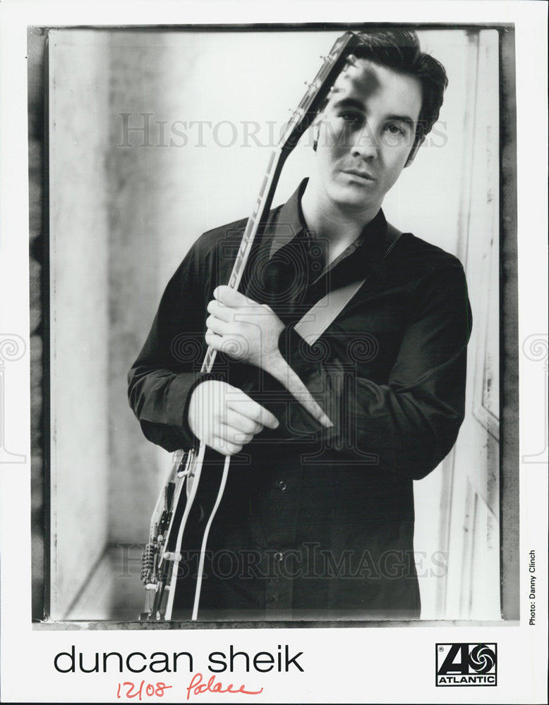 Press Photo Duncan Sheik Musician - Historic Images