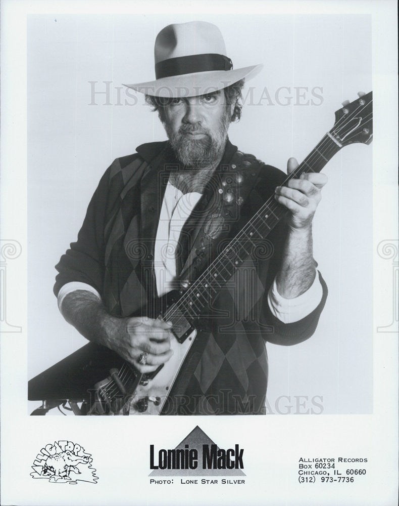 Press Photo Lonnie Mack Musician - Historic Images