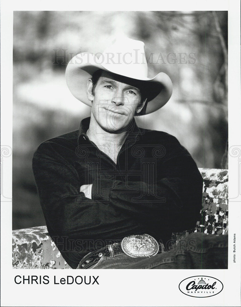 Press Photo Chris LeDoux Musician - Historic Images