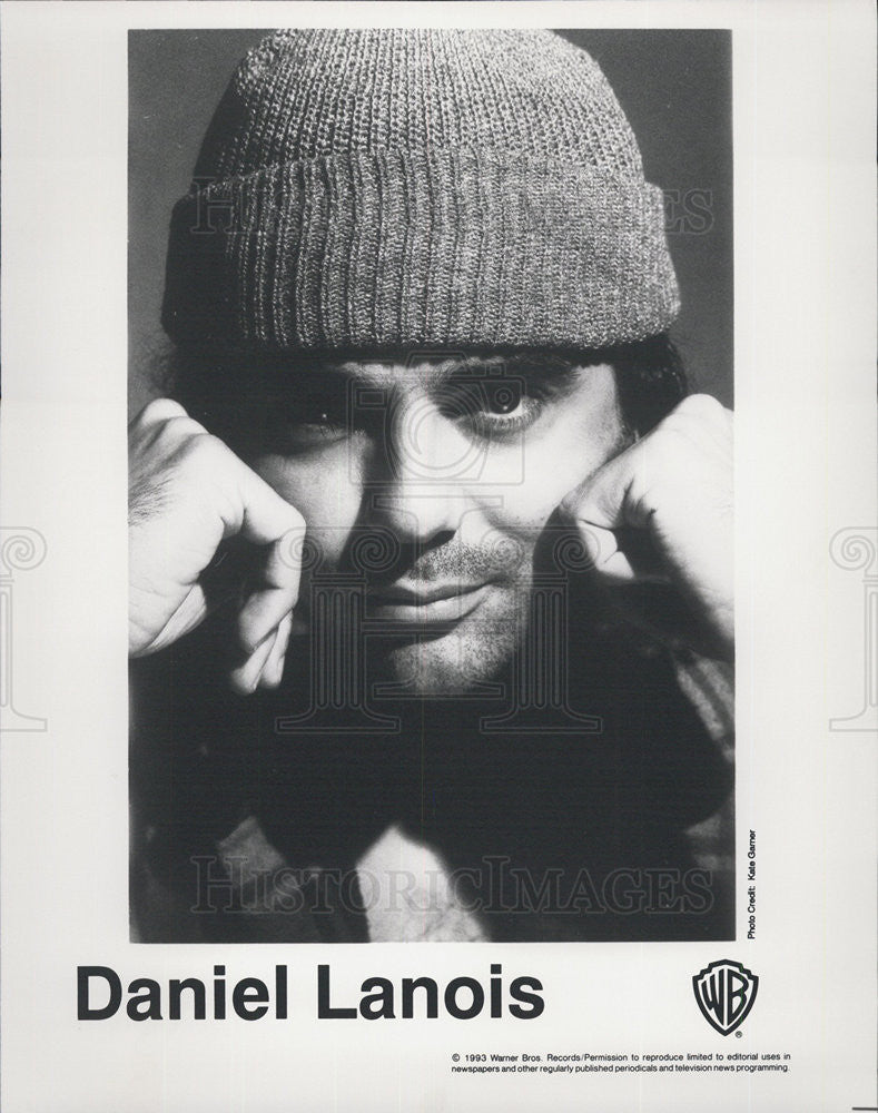 1993 Press Photo Daniel Lanois Singer - Historic Images