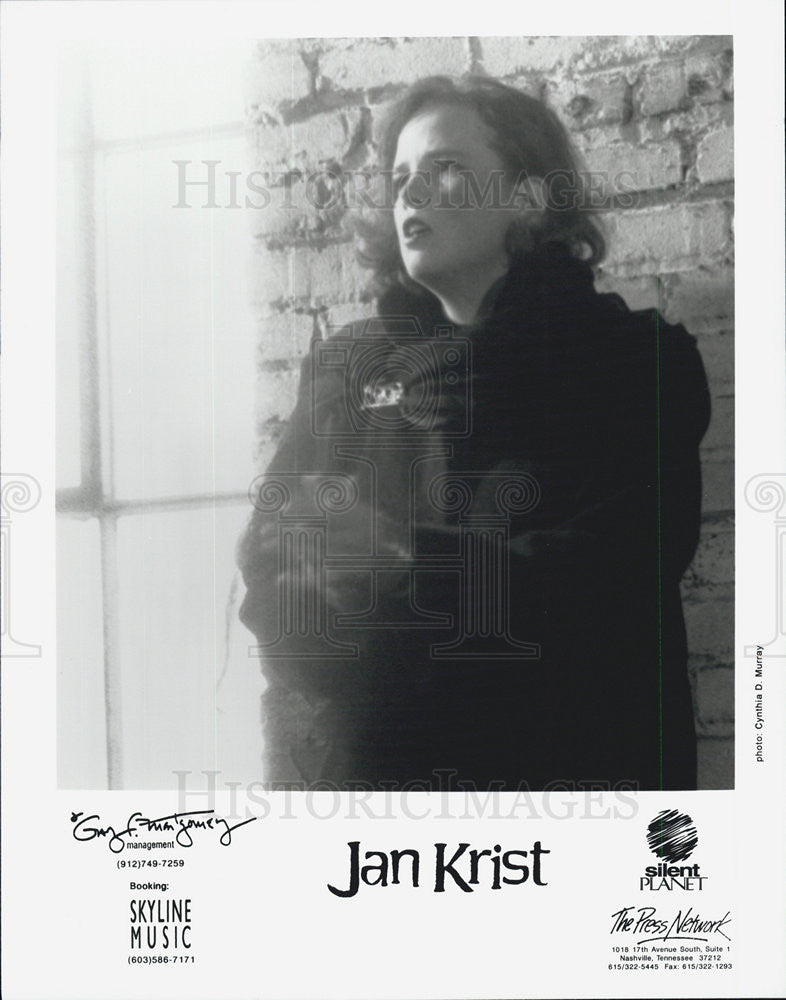 Press Photo Jan Krist Musician - Historic Images