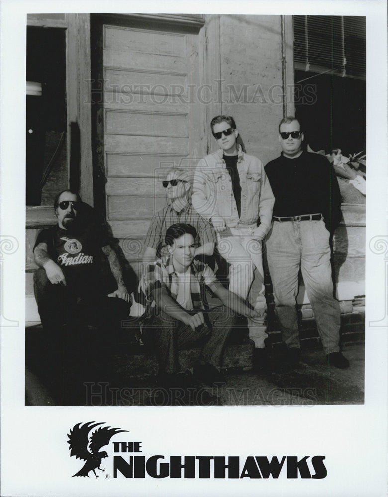 Press Photo The Nighthawks blues and roots music band. - Historic Images