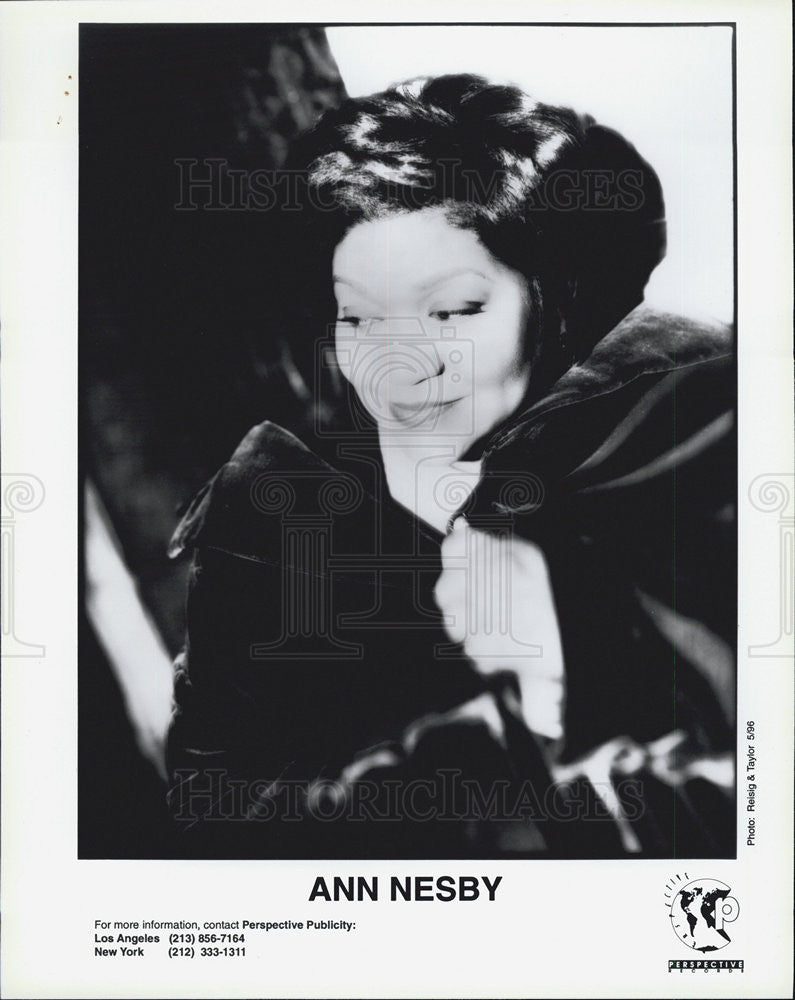 1996 Press Photo Ann Nesby singer - Historic Images