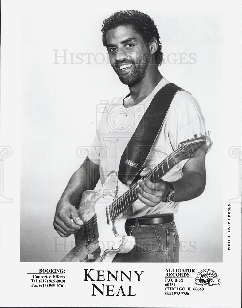 Press Photo Kenny Neal Musician - Historic Images