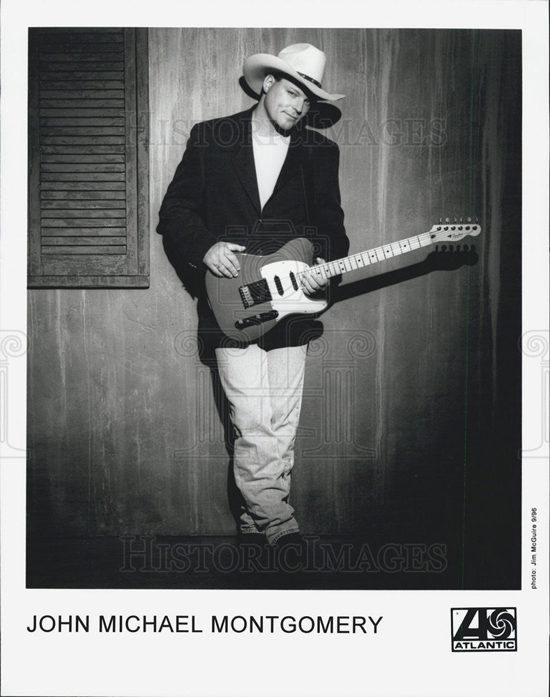 1996 Press Photo singer John Michael Montgomery - Historic Images