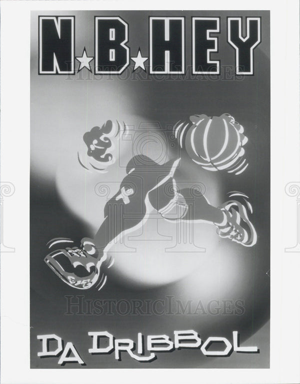 Press Photo N B Hey Da Dribbol - Historic Images